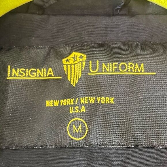Insignia Uniform New York Windbreaker Nylon Zip Front Jacket Light Weight Sz M - Picture 7 of 9